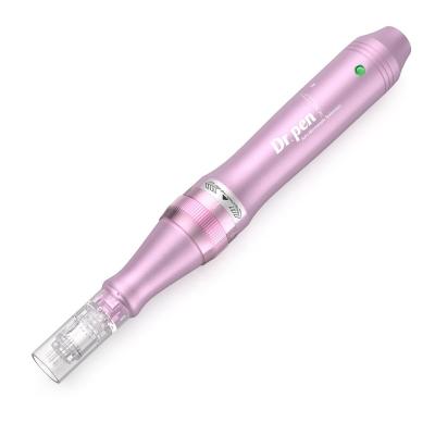 China Dr. M7w electric microneedling pen Anti-puffiness Rose Gold medical grade 1 3 7 9 12 24 36 42 last syllables of a word wireless nano needles derma pen m7 for sale