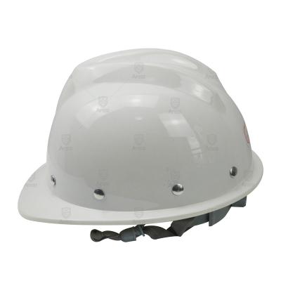 China Construction Work Customized Logo Ventilation Holes ABS Material Gray Construction Site Safety Helmet For Worker For Industrial Workers for sale