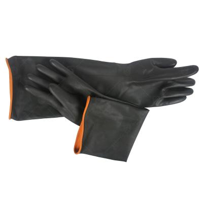 China Customized Industrial Safety Work Leather Rigger Anti-Corrosion Work Gloves Protective Activities Safety Gloves for sale