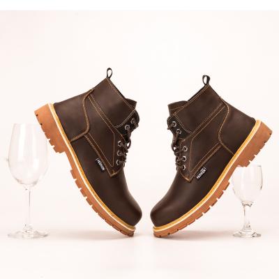 China Hot Sale Steel Toe Men's Fashion Leisure Aid Comfort Safety Martin Boots Safety Shoes High Smash Proof Safety Shoes for sale