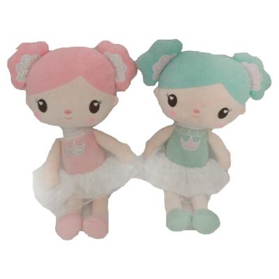 China Hot-selling Soft Cloth Plush Soft Fleece Dolls For Girl's Birthday Gift Little Stuffed Animals Dolls Sleeping for sale