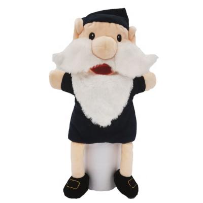 China Hot Selling New Hot Sale Cloth Product Santa Claus Hand Puppet Soft Toys Stuffed Stuffed Animals Play Puppet for sale