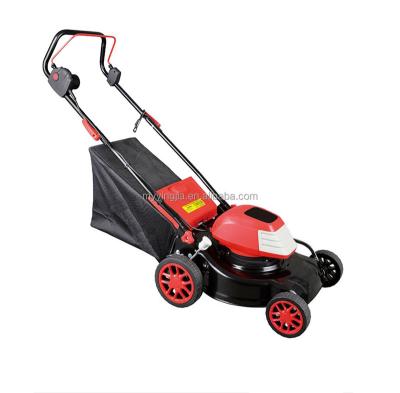 China Anti-slip 1600W Induction Motor Steel Deck Lawn Mower Electric Lawn Mower M-EM400I for sale