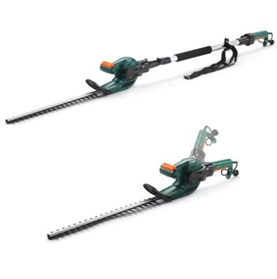 China Multiple Functions Electric 2 in 1 Garden Brush Trimmer Cordless Long Reach Hedge Trimmer M-HT510EP2 for sale