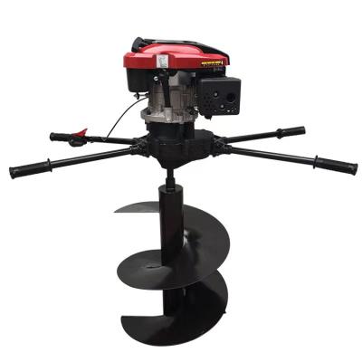 China Anti-Slip Grip Gasoline Powerful Earth Auger 196cc Earth Driller M-ED196LC for sale