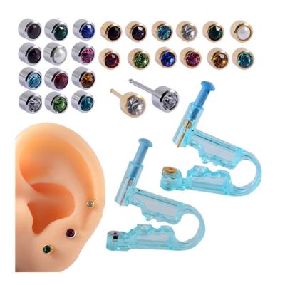 China NUORO CLASSIC Disposable Sterile Ear Unit Helix Tragus Cartilage Helix Gun Nose Piercer Tool Piercing Machine Piercing Kit for sale