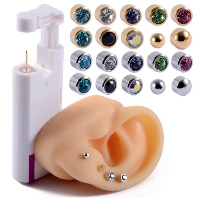 China NUORO CLASSIC Household Ear Nail Gun Disposable Aseptic Ear Piercing Tools Portable Group Ear Piercing Tools Piercing Gun for sale