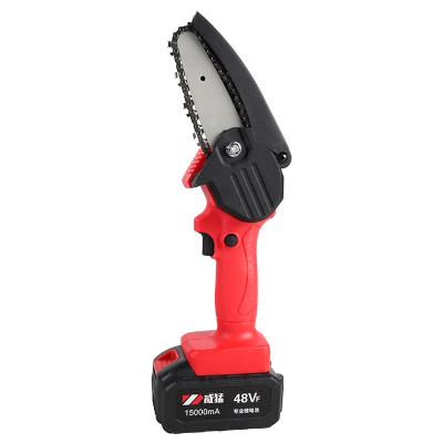 China Quick Chain Adjustment Mini Electric Chain Saw Portable Handheld Chainsaw for sale