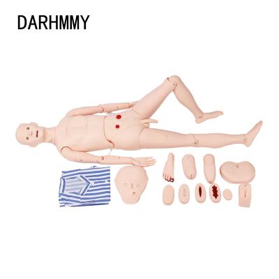 China Full-body multifunctional suit training nursing manikins BOU/H125 (male) medical care teaching model resources for sale