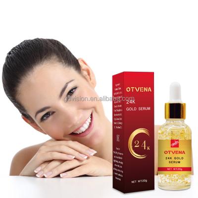 China Skin Revitalizer Korean Private Label Best Facial Serum Improve Skin Elasticity Moisturizing Serum 24K for sale