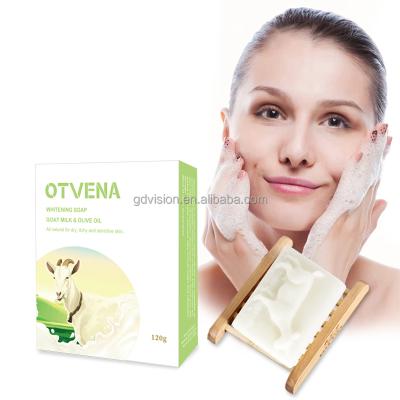 China Wholesale Moisturizer Factory Private Label Thailand Goat Base Cleansing Milk Skin Whitening Body Soap for sale