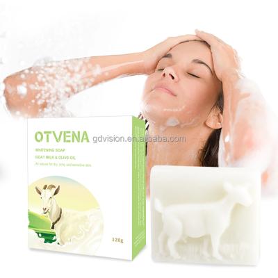 China Nature Korea Handmade Skin Care Deep Cleansing Whole Body Basic Cleansing Whitening Goat Milk Soap for sale