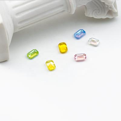 China Nail D Flatback Resin Faux Stone Luxury High Quality Nail Designs Nail Art Stone Crystal Ab Wholesale Nail Decoration for sale