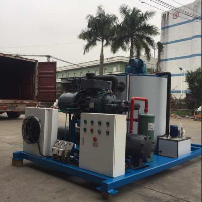 China 304 stainles steel good quality 10 ton flake ice machine for fish for sale