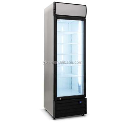 China COMPRESSOR China Factory Energy Drinks Display Fridge Glass Door Fridge for sale