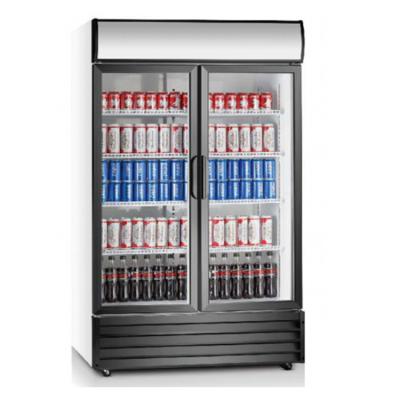 China Single-temperature Industrial China Factory Two Door Commercial Refrigerator for sale