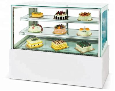 China Single-temperature Guangzhou Manufacturer Refrigeration Equipment Pastry Display Refrigerator with CE for sale