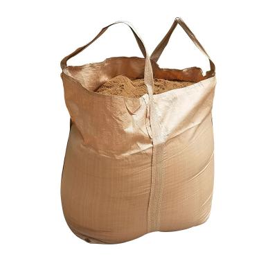 China Jumbo PP Circular FIBC Bag 1 Ton 2 Ton Flexible For Sand Cement for sale