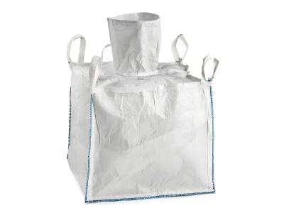 China FIBC Ton Bag Polypropylene Woven Bulk Bag Sturdy Durable Jumbo Bag for sale