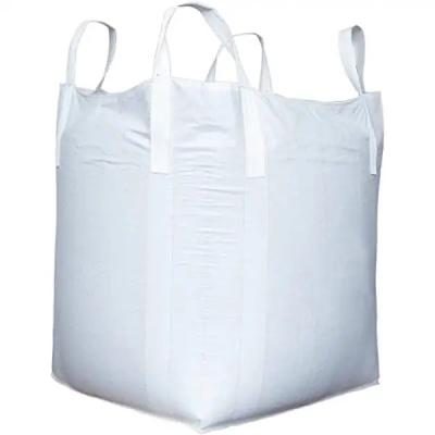 China Wholesale PP Woven Jumbo 1 Ton Big Bags 1000kg Fabric Fibc Bag Bulk 1.5 Ton 1500kg Bulk Jumbo Baffle Bag for sale