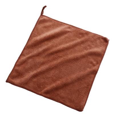 China Soft Absorbent Non-Linting Wash Cloth Towel Stabilized Feeds Microfiber Tea Towel Place Towel Handkerchief Child Safe Cloth Towel for sale