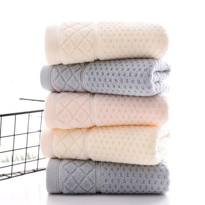 China Fashion Beach Bath Towels 100% Non-Shedding Cotton Honeycomb Face Towel Skin-friendly Home Kitchen Kid Safe High Quality for sale