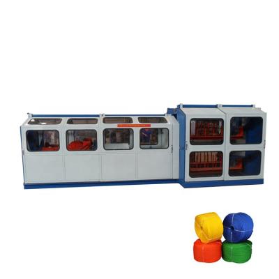 China PP Twist Plastic PP Rope 3 Ply Rope Twisting Machine Twisted Rope Manufacturer for sale