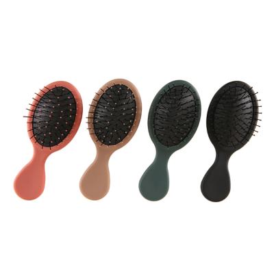 China Private Label Soft Portable Cushion Detangling Mini Hair Brush for sale