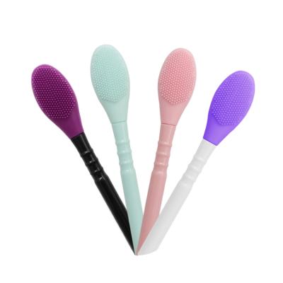 China HL Facial Mud Mask Applicator Brush Deep Pore Exfoliating Facial Mask Silicone Brush for sale