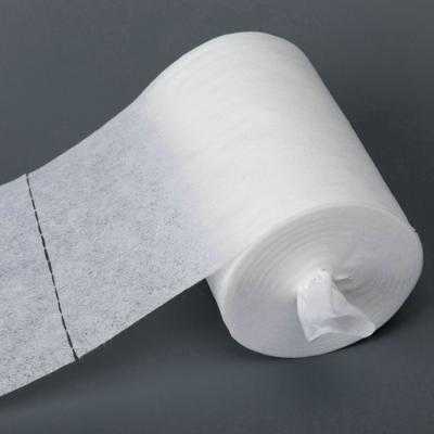 China Dry Spunlace Wipe Passes Various Kitchen Factory Manufacturing Roll In Canister for sale