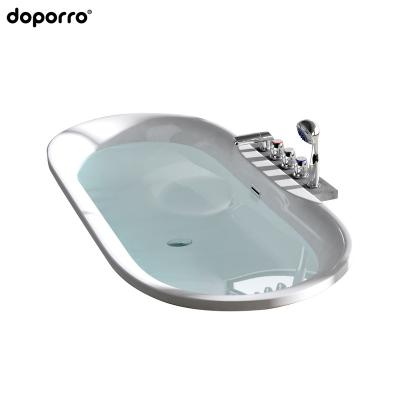 China Portable Free Standing Pool Bathtub Shower Eco - Friendly Tall Combo for sale