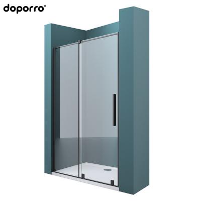 China High quality modern doporro style attractive walk-in rectangle sliding tempered glass shower door with view for sale