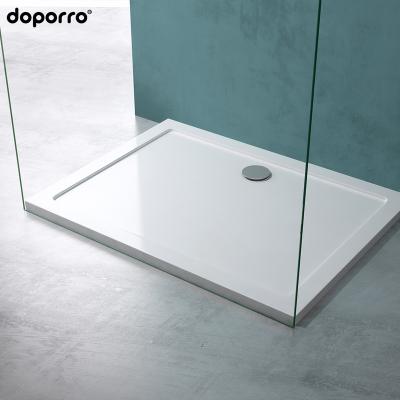 China Durable Shower Base, Shower Base Tray Durable Deep NC; ZHE Corner Square New Coming 02 Modern Glossy White Custom Acrylic CE ISO9000 Lidoz for sale