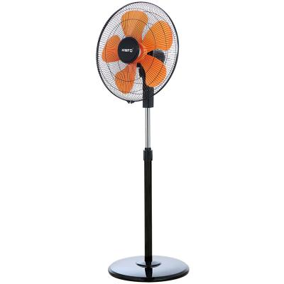 China Low Noise Hot Sale Indoor 220v Energy Saving Household Electric Stand Fan 18 Inch With Remote Control for sale