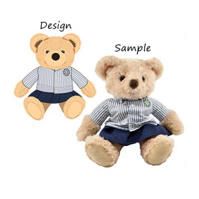 China Decoration Customized High Quality Children's Cartoon Bear Plush Toys,Make Your Own Design Stuffed Plush Toys for sale