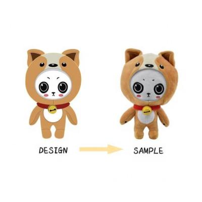 China Decoration Customized Cartoon Plushie Toys, Custom Art Design Stuffed Plush Toy Making for sale