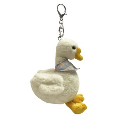 China Decoration OEM Soft Plush Toy Goose Custom Stuffed Animals Key Chain for sale