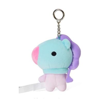 China Professional Custom Plush Animal Cartoon Pink Girl Shark Decoration Key Chain for sale