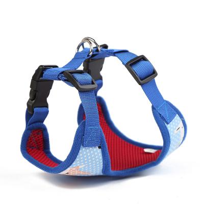 China 2022 DETACHED Popular Reversible Dog Harness Vest Custom Design Step In Dog Harness With Leash for sale