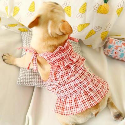 China Puppy Costume Summer Pet Clothes Dog Clothes Viable Wedding Dress Dress Small for sale