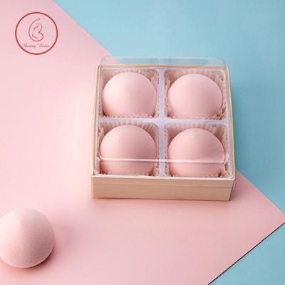 China 2020 New Arrival 4pcs/set Soft Latex Makeup Trends Non Wholesale Super Soft Beauty Makeup Sponges Mixer Custom Logo OEM for sale