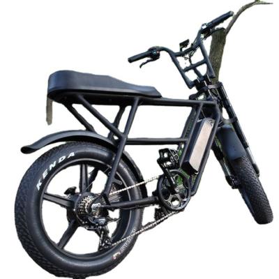 China Wholesale Retro China 48V 1000W Aluminum Alloy Cross Country Full Suspension Tire Electric Bike Mountain Bike for sale