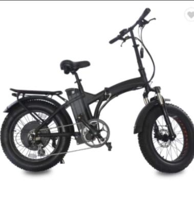 China Fat Tire Aluminum Alloy Folding Electric Bicycle E Bike 48v 1000w 13ah Lithium Battery Snow Bike From China for sale