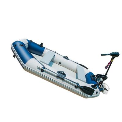 China 2020 New Style 6 Person 3.6m Pontoon PVC Speed ​​Inflatable Drift Boat With Motor for sale