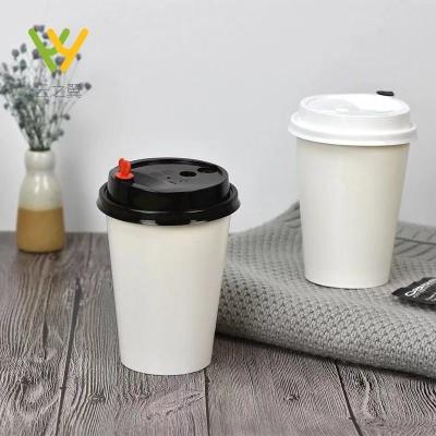 China Biodegradable Coffee Cups Use Printed Paper Customized Design To Take Away Logo Printing Packaging 8oz 12oz 22oz Food Grade Paper Home Customer for sale