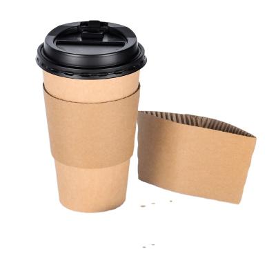 China Factory Biodegradable Production Line 16oz Coffee Mug Hot Drinking Wallpaper Cup With Sleeve for sale