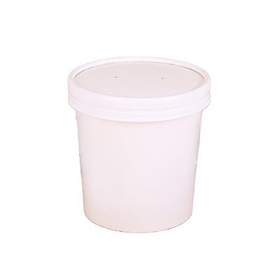 China Low MOQ Factory Wholesale Price Paper Cup Biodegradable Customer Logo Ice Cream Paper Cup With Lid for sale