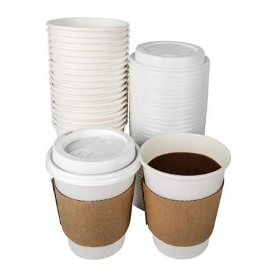 China Biodegradable Promotional Good Quality Eco-friendly Disposable Small Single Wall Paper Cups With Lids for sale