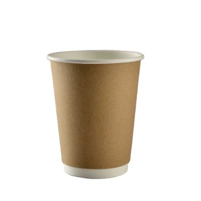 China Various Good Quality 7 Ounce Biodegradable Disposable Paper Cups Around Double Paper Cup for sale