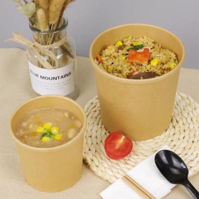 China Disposable Disposable Food Paper Bowl Take Out Cardboard Containers Disinfected Toilet Paper Bowls for sale